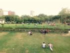 Central park in Connaught place, New Delhi, India