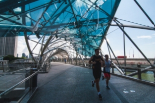 Running in Singapore