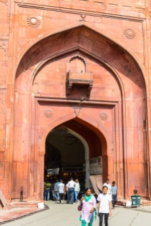 Entrance to Red Fort, Old Dheli, India