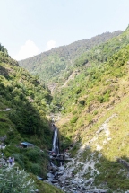 Bhagsu waterfall, Dharamsala, India