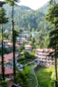 View over Bhagsu village in Dharamsala, India