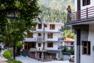 Hotel in Bhagsu village, Dharamsala, India