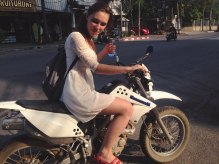 Anna Stavenskaya, online freelancer, traveling the world