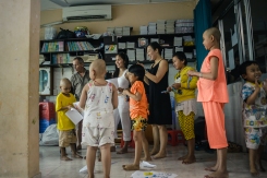 Orphanage in Saigon, Vietnam