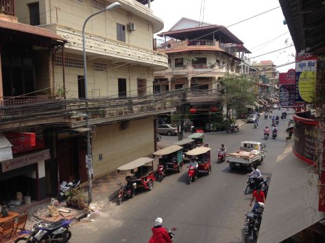 Backpackers' center of Phnom Penh, travel to Cambodia