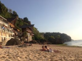 Bingin beach, travel to Bali